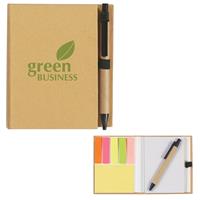 #1349 Eco-Inspired Notebook With Pen