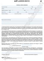 Goodwill Repair Addendum Form (501Z)