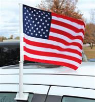 Patriotic Clip-On Flags - Supreme - 11-1/2 x 14-1/2