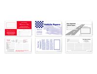Vehicle Paper Wallets - Document Holders