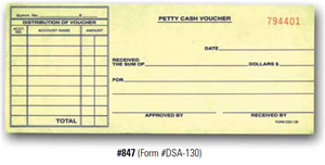Petty Cash Voucher Form